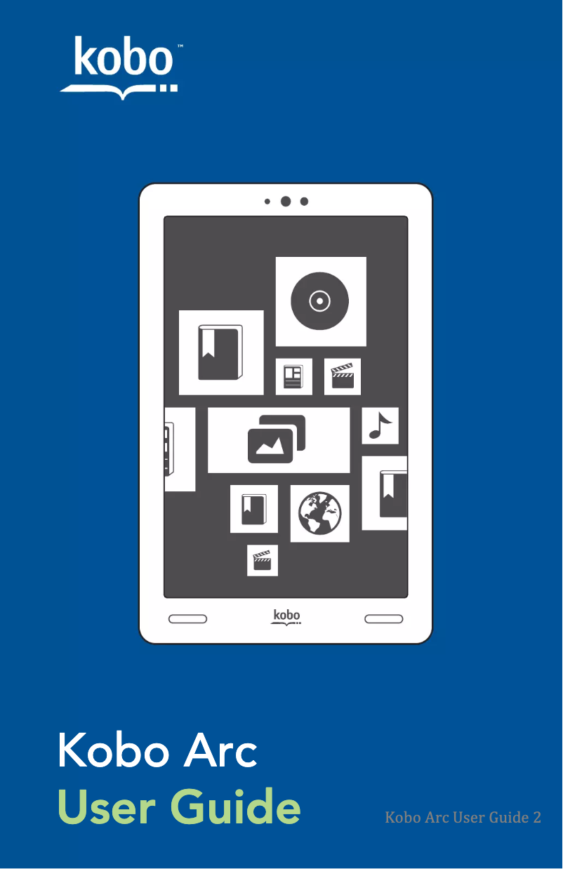 Página nº 1 - Manual de usuario Kobo ARC