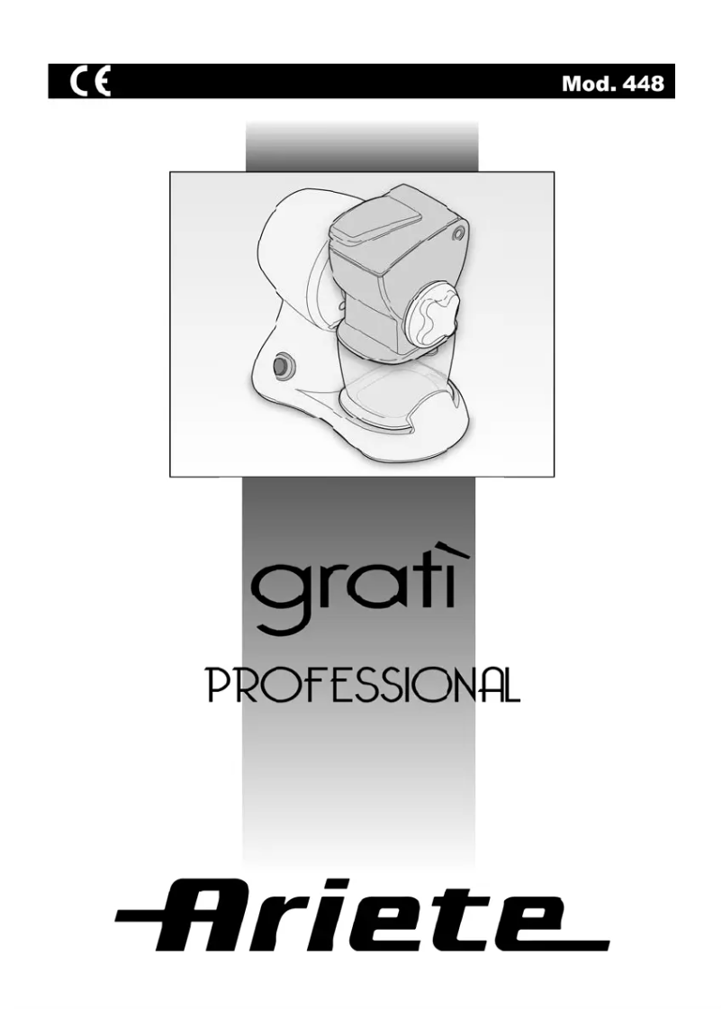 Imagen de la primera página del manual del dispositivo Gratì Professional 0448