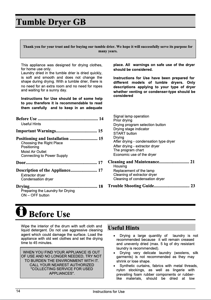 Imagen de la primera página del manual del dispositivo WT931