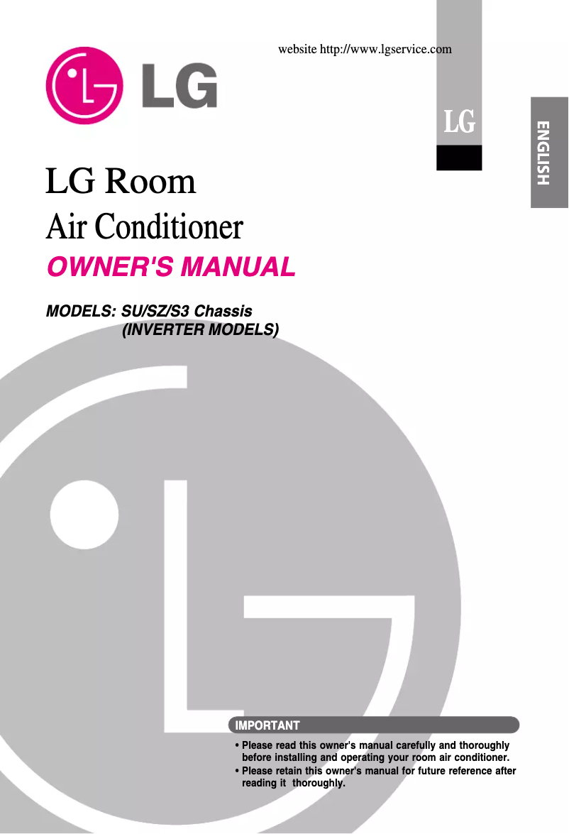 Página 1 del manual Manual de usuario LG ASUW2463MH0