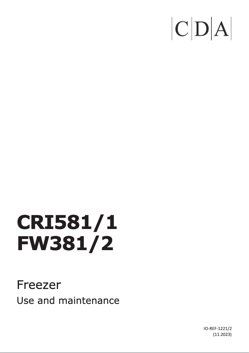 Imagen de la primera página del manual del dispositivo FW381