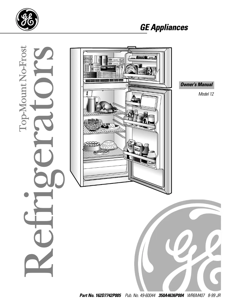 Imagen de la primera página del manual del dispositivo TBX12SAXRWH