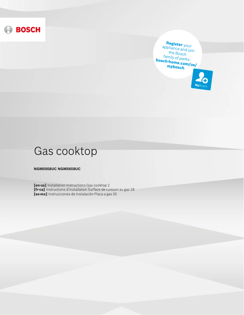 Imagen de la primera página del manual del dispositivo NGM5058UC