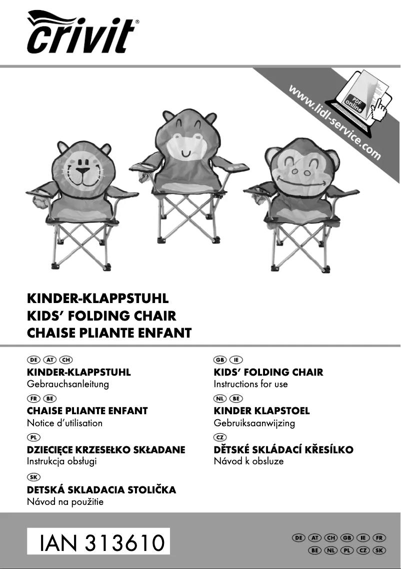 Imagen de la primera página del manual del dispositivo IAN 313610