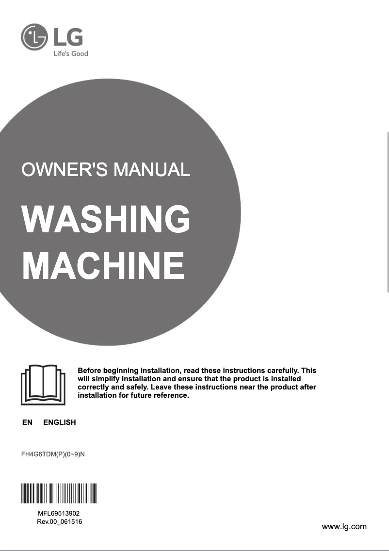 Imagen de la primera página del manual del dispositivo FH4G6TDM2N