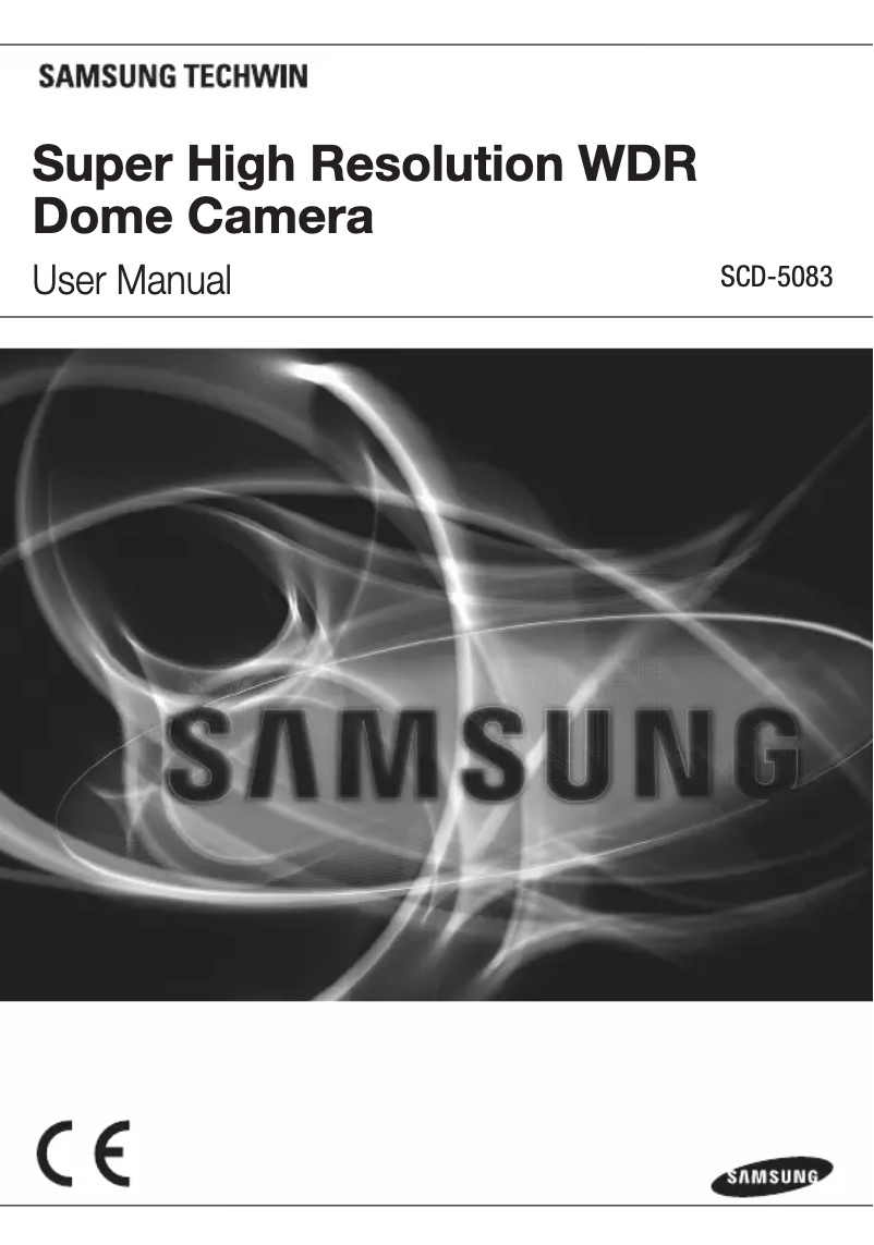 Imagen de la primera página del manual del dispositivo SCD-5083