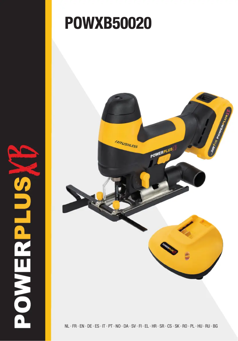 Imagen de la primera página del manual del dispositivo POWXB50020