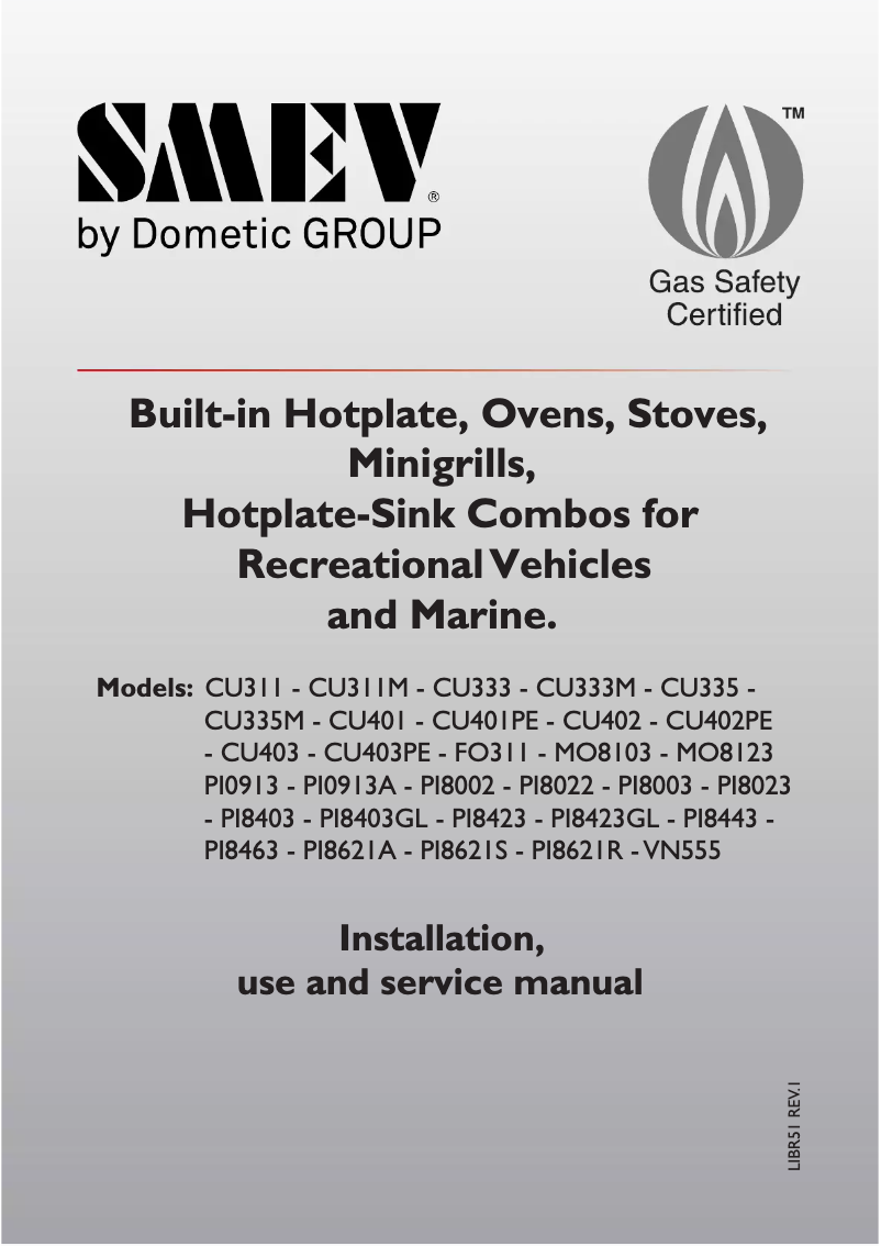 Página 1 del manual Manual de usuario Smev CU333M