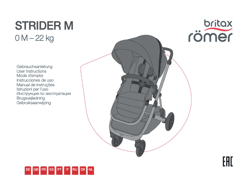 Página 1 del manual Manual de usuario Britax-Römer Strider M