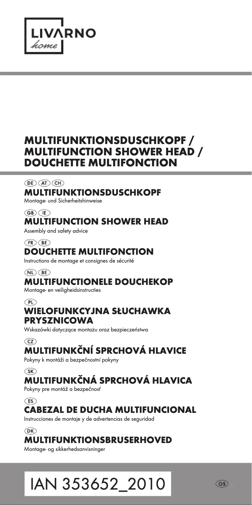 Página 1 del manual Manual de usuario Livarno Lux IAN 353652