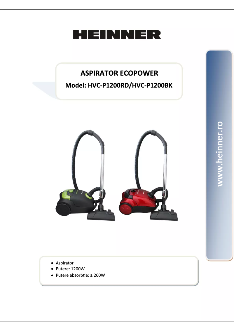 Imagen de la primera página del manual del dispositivo HVC-P1200