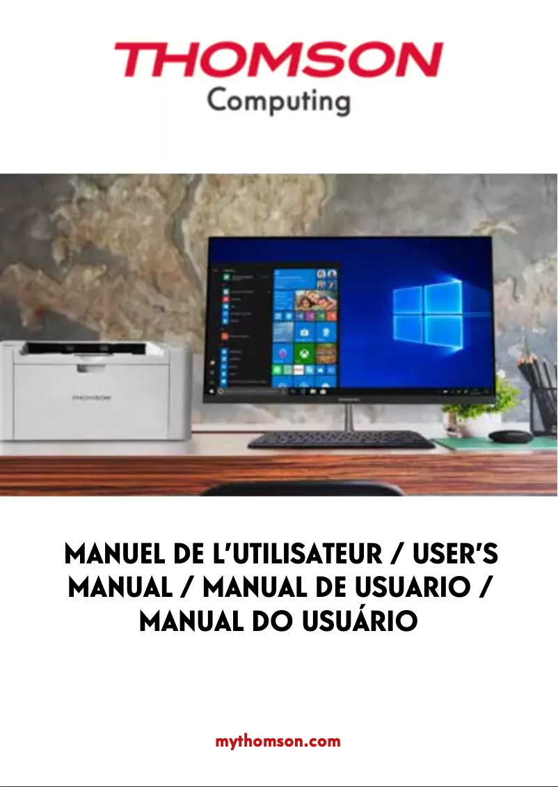 Imagen de la primera página del manual del dispositivo AIO 24