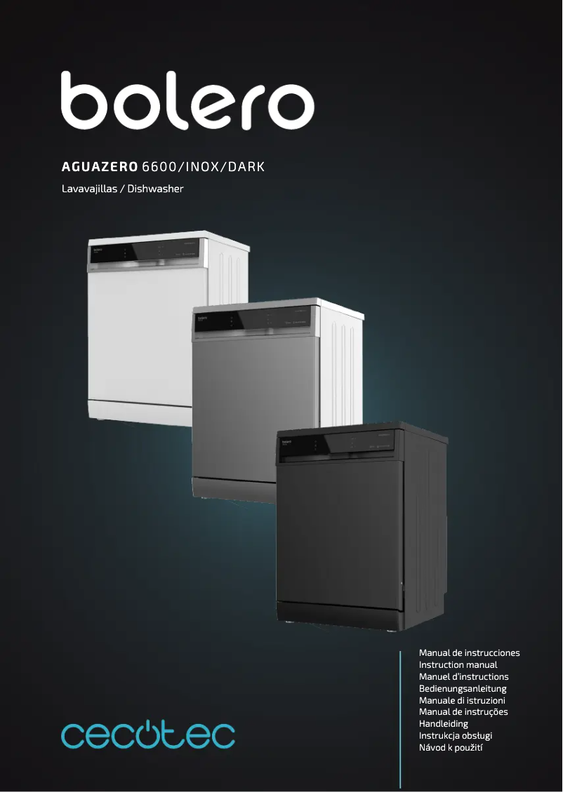 Página 1 del manual Manual de usuario Cecotec Bolero Aguazero 6600