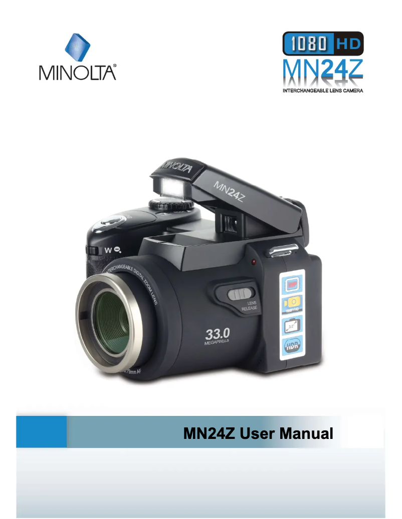 Imagen de la primera página del manual del dispositivo MN24Z