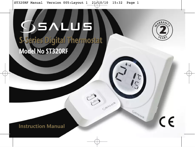 Página 1 del manual Manual de usuario Salus ST320RF