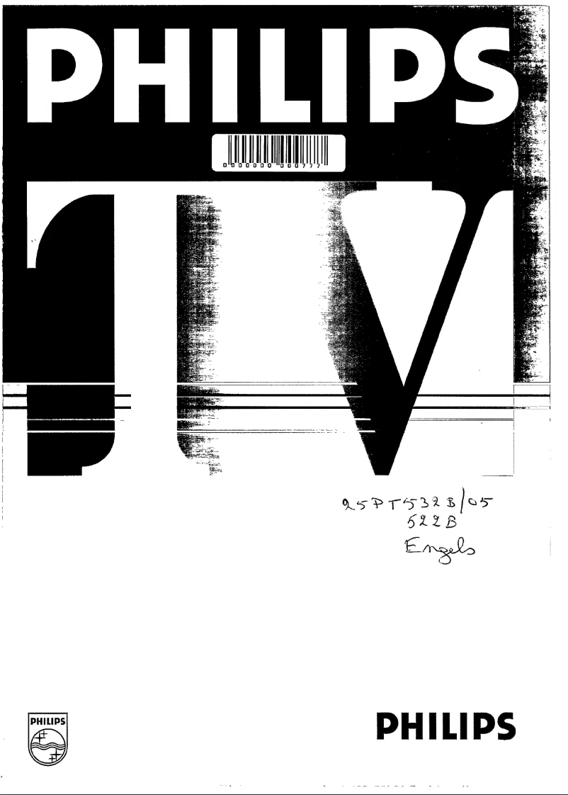 Imagen de la primera página del manual del dispositivo 25PT532B