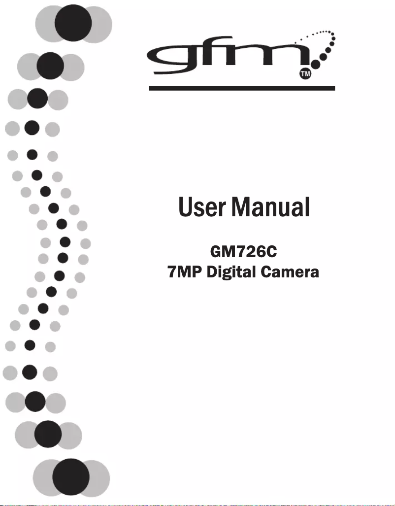 Imagen de la primera página del manual del dispositivo GM726C