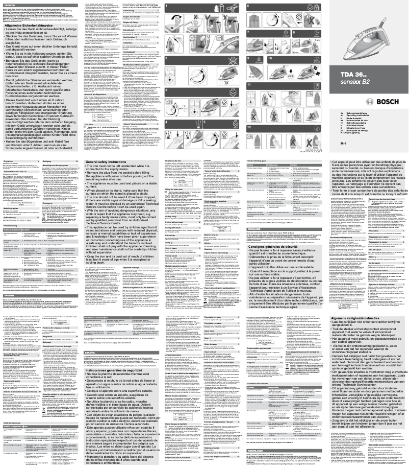 Imagen de la primera página del manual del dispositivo Sensixx B2 Protect TDA3637