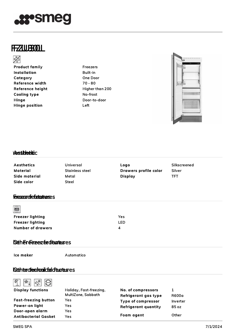 Imagen de la primera página del manual del dispositivo FZU30L