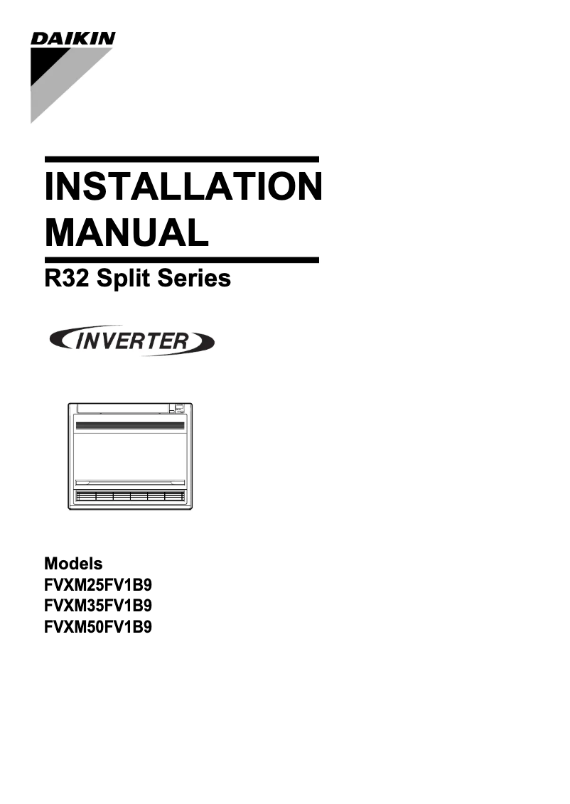 Página nº 1 - Manual de usuario Daikin FVXM25F