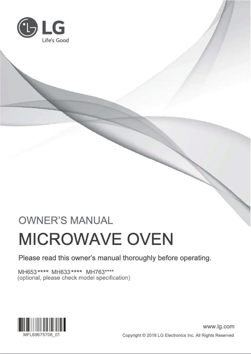 Imagen de la primera página del manual del dispositivo MH7636GIS