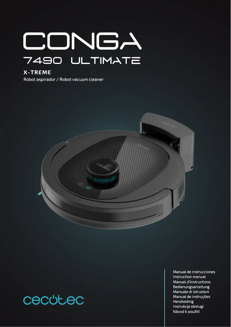 Imagen de la primera página del manual del dispositivo Conga 7490 Ultimate X-Treme