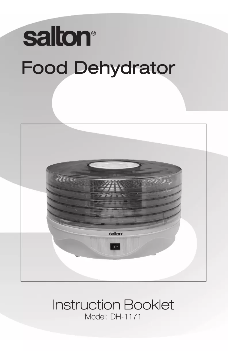 Imagen de la primera página del manual del dispositivo DH1171