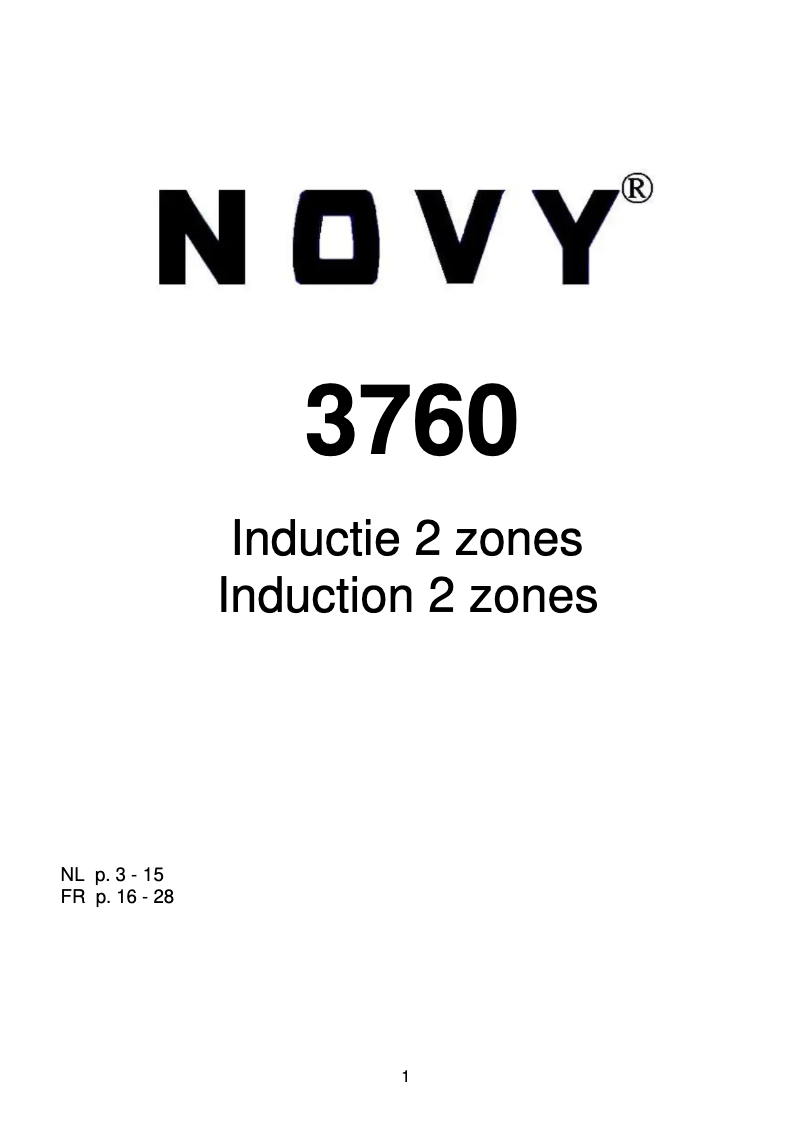 Imagen de la primera página del manual del dispositivo 3760