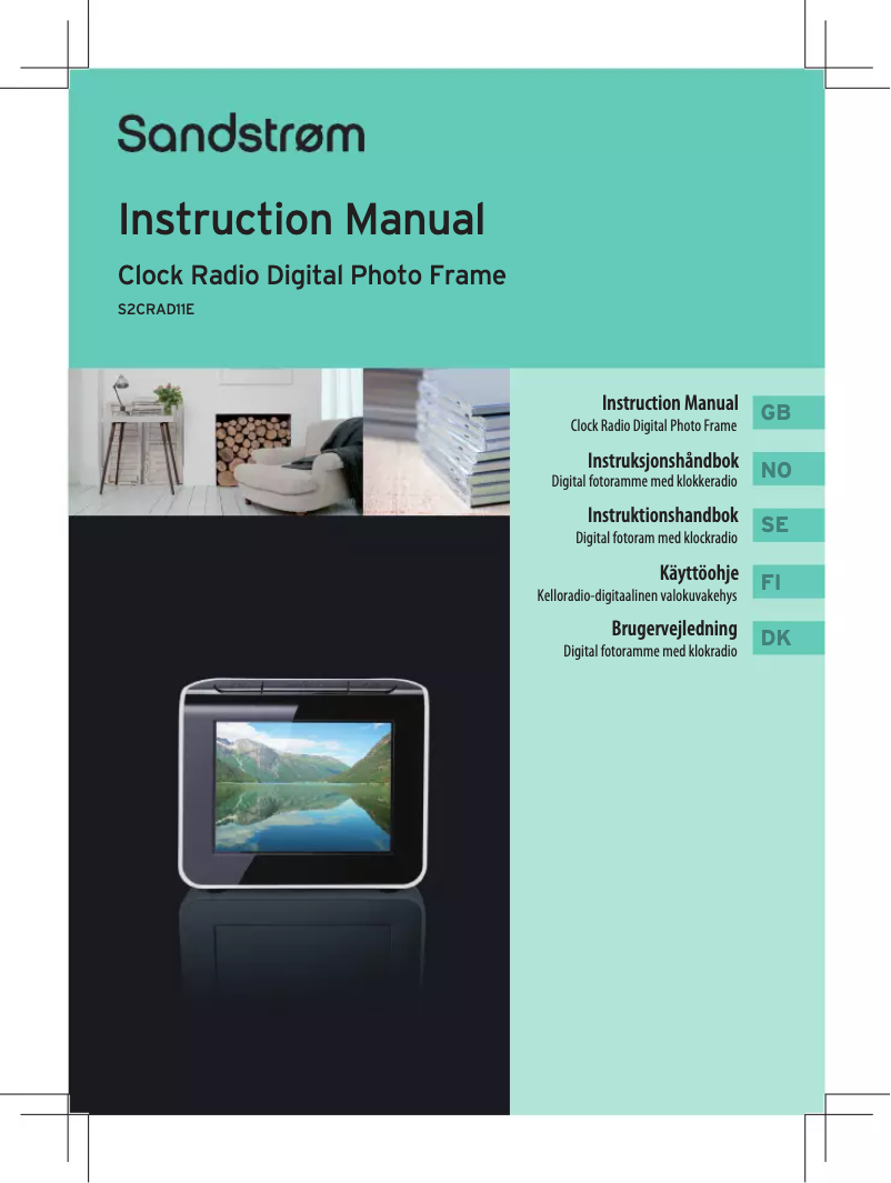 Imagen de la primera página del manual del dispositivo S2CRAD11E