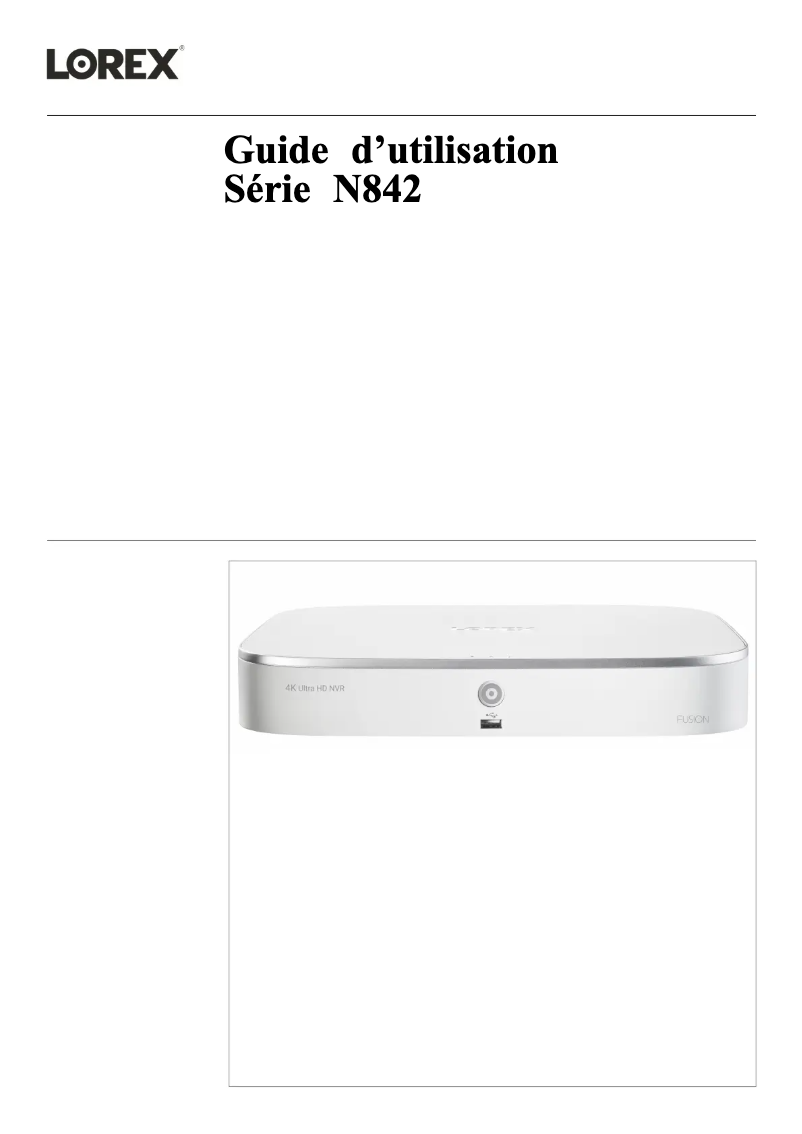 Imagen de la primera página del manual del dispositivo N842A82