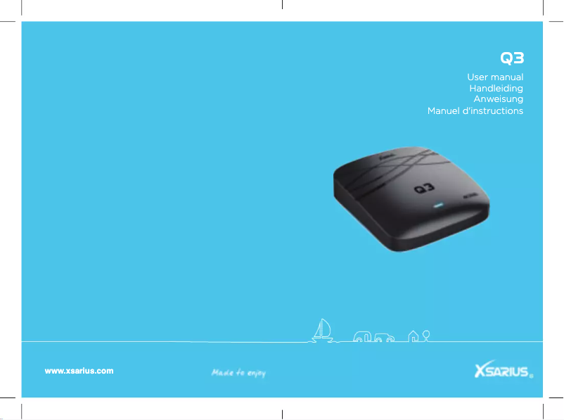 Página 1 del manual Manual de usuario Xsarius Q3
