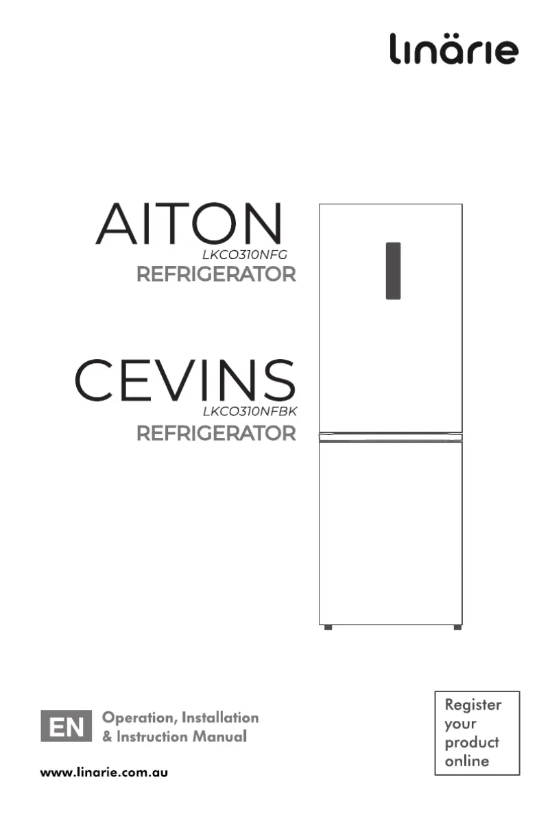Página 1 del manual Manual de usuario Linarie Cevins LKCO310NFBK