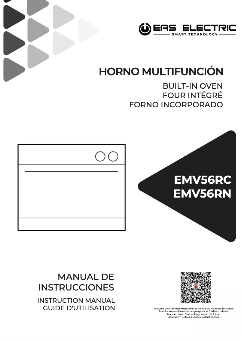 Página 1 del manual Manual de usuario EAS Electric EMV56RN