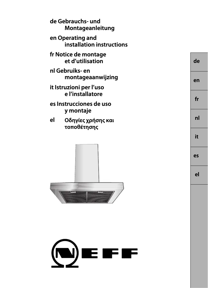 Imagen de la primera página del manual del dispositivo I 79D44 N0