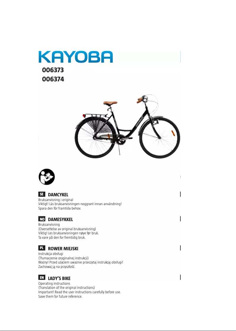 Página 1 del manual Manual de usuario Kayoba 006-373