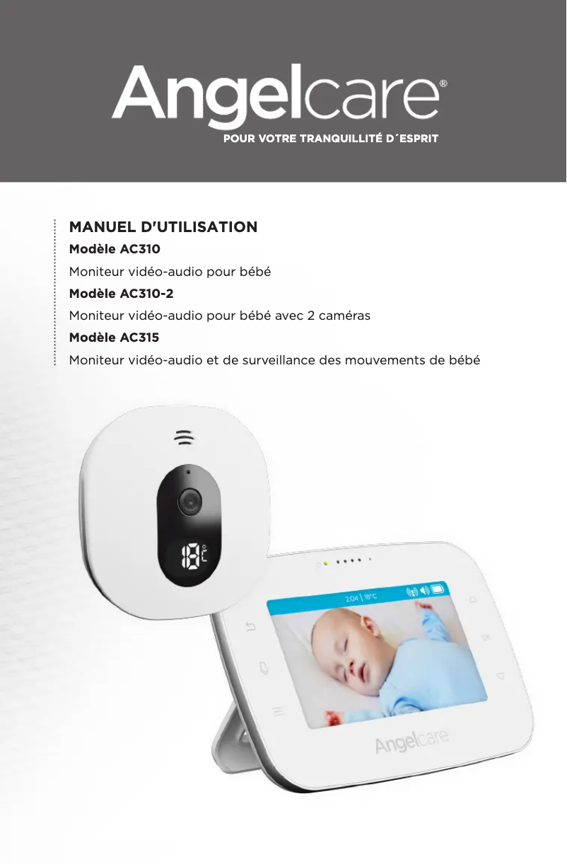 Página 1 del manual Manual de usuario Angelcare AC310