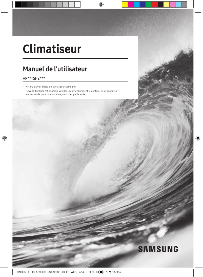 Imagen de la primera página del manual del dispositivo AR12TSHZJWKNJO