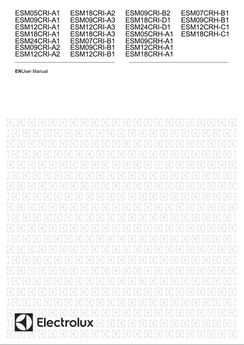 Imagen de la primera página del manual del dispositivo ESM09CRI-B1