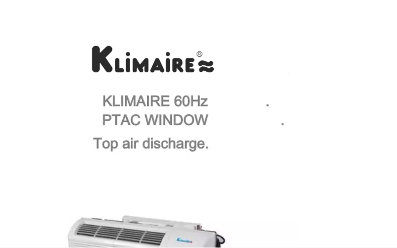 Imagen de la primera página del manual del dispositivo KTHM015-E3H5