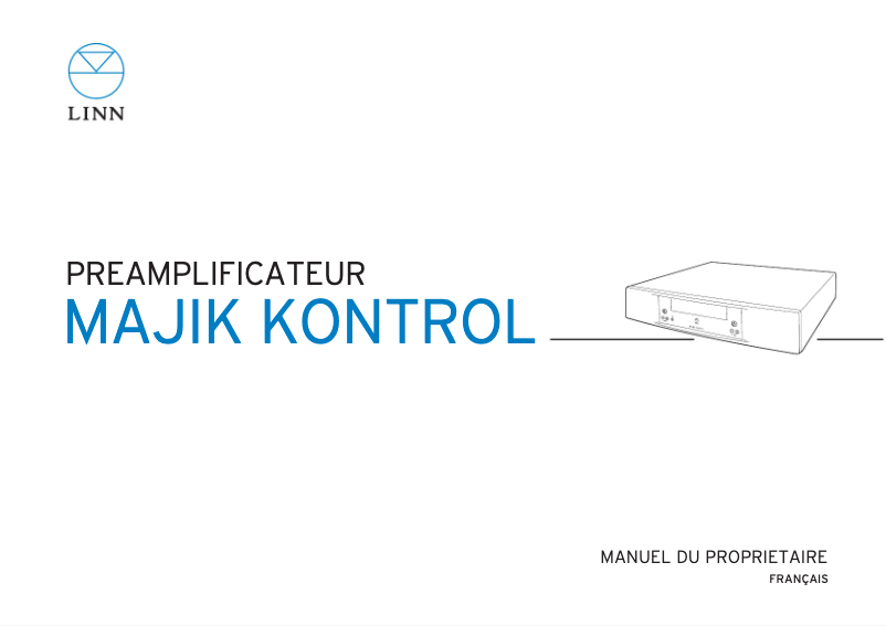 Imagen de la primera página del manual del dispositivo Majik Kontrol