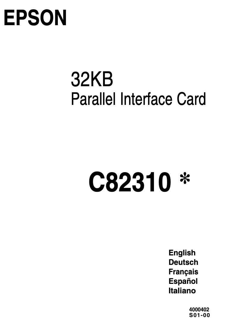 Imagen de la primera página del manual del dispositivo C82310/11