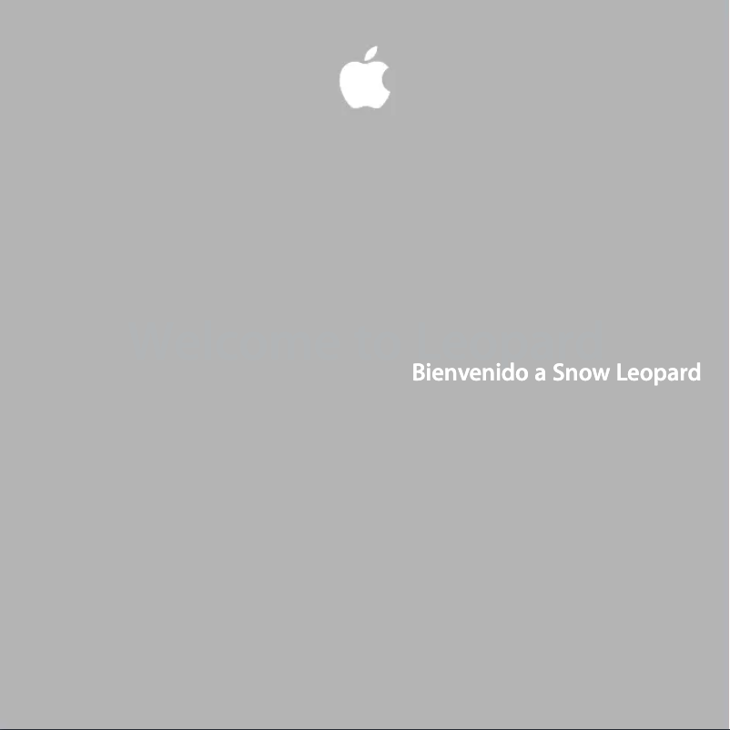 Página 1 del manual Manual de usuario Apple Mac OS X Snow Leopard
