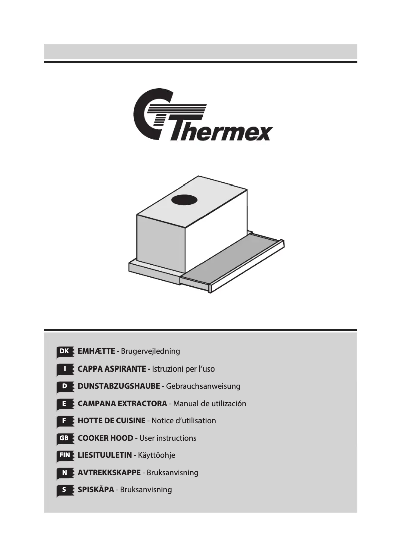 Página 1 del manual Instrucciones / montaje Thermex YORK III