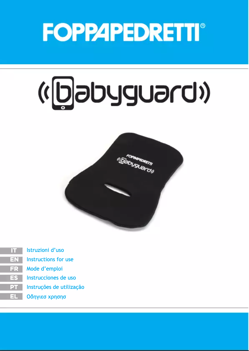 Imagen de la primera página del manual del dispositivo OPEN i-Size