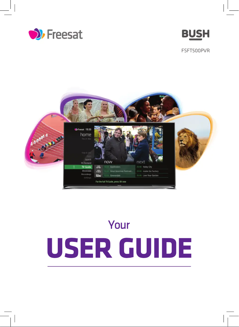 Imagen de la primera página del manual del dispositivo FSFTPVR500