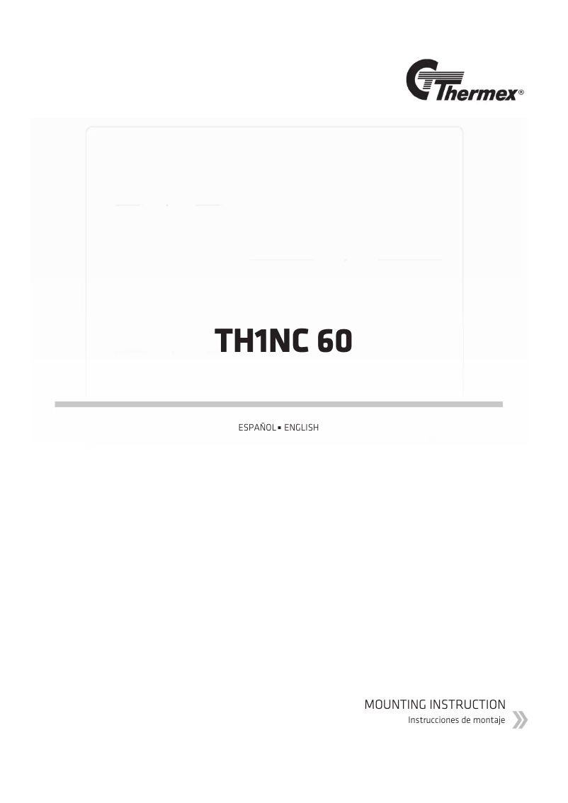 Página nº 1 - Manual de usuario Thermex TH1INC 60