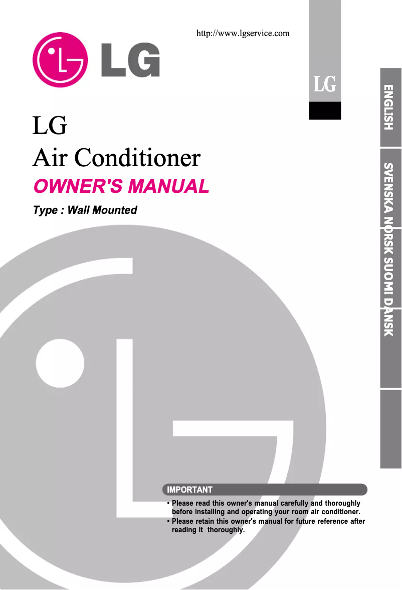 Página nº 1 - Manual de usuario LG S09SQU