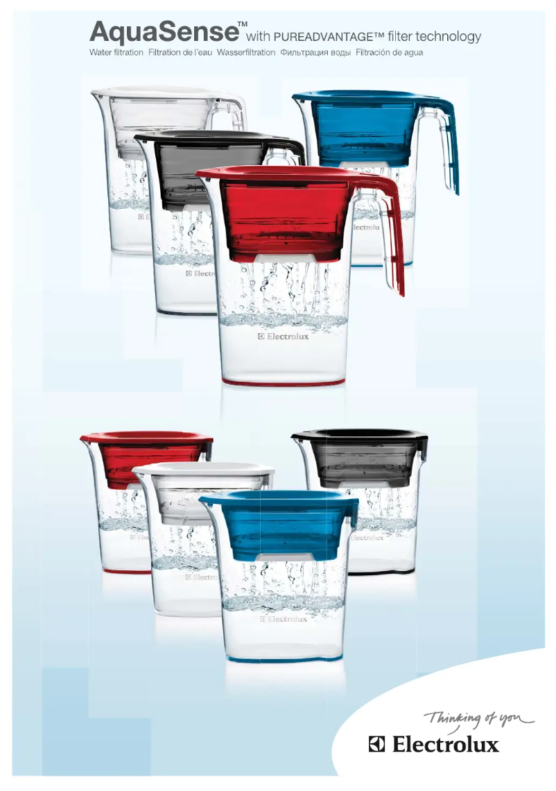 Imagen de la primera página del manual del dispositivo AquaSense EWFLJ3