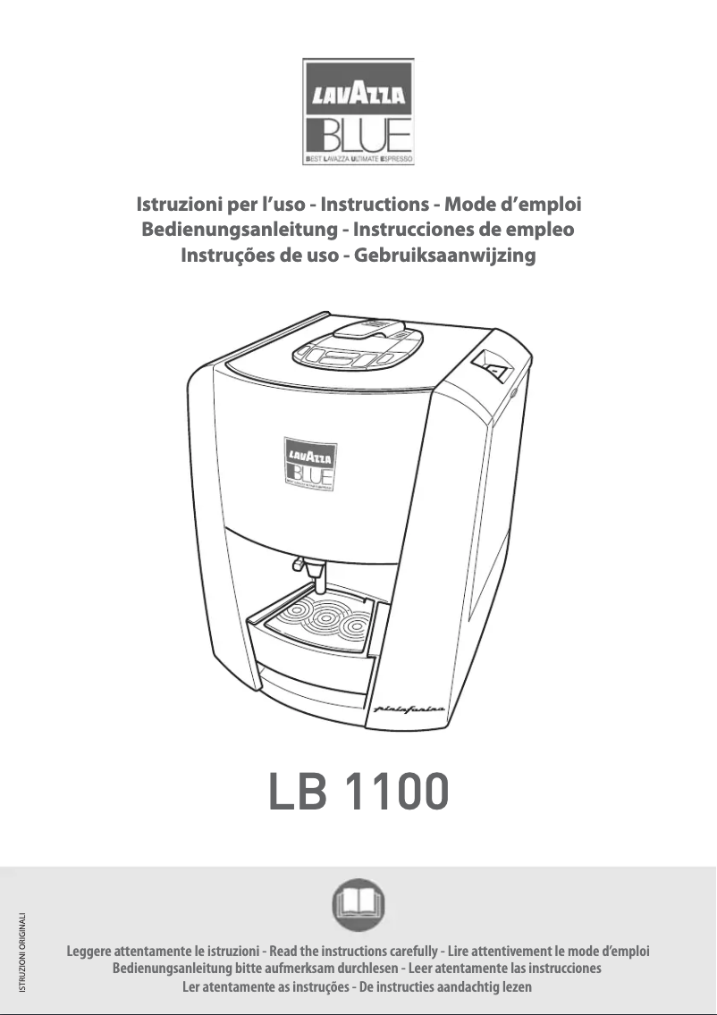 Imagen de la primera página del manual del dispositivo LB 1100
