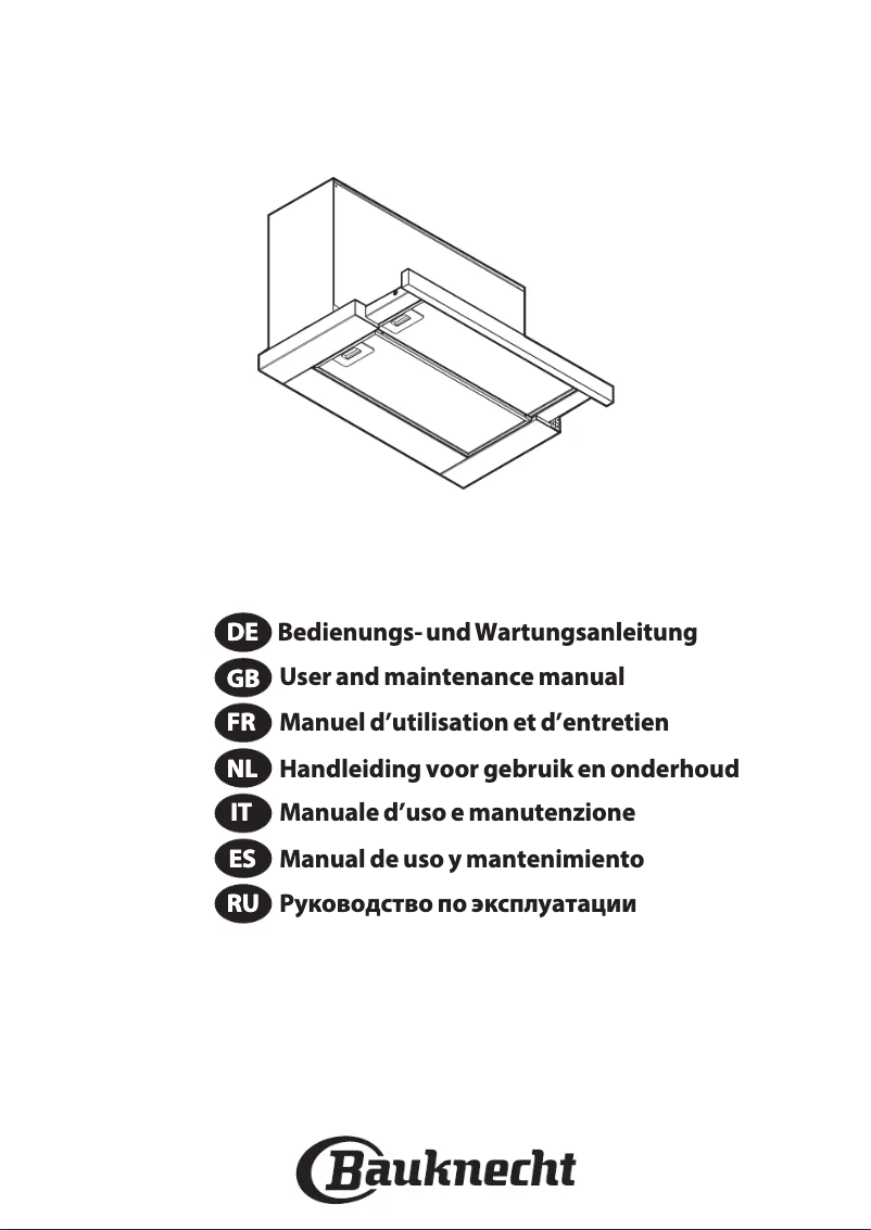 Imagen de la primera página del manual del dispositivo BAHTT 55 LM G